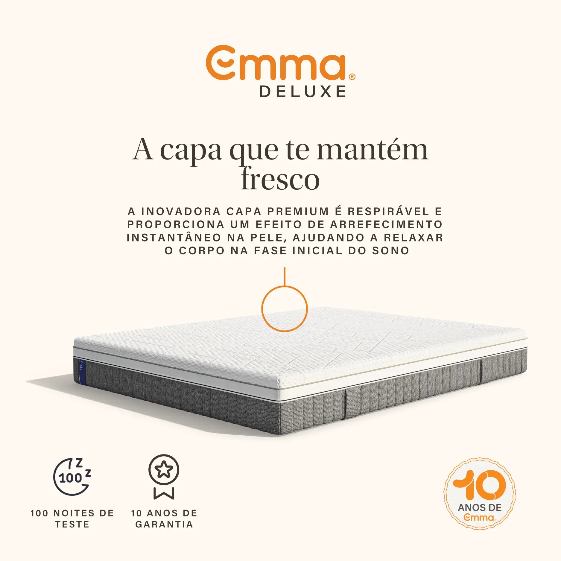 Colchão Emma Body Adapt Hybrid