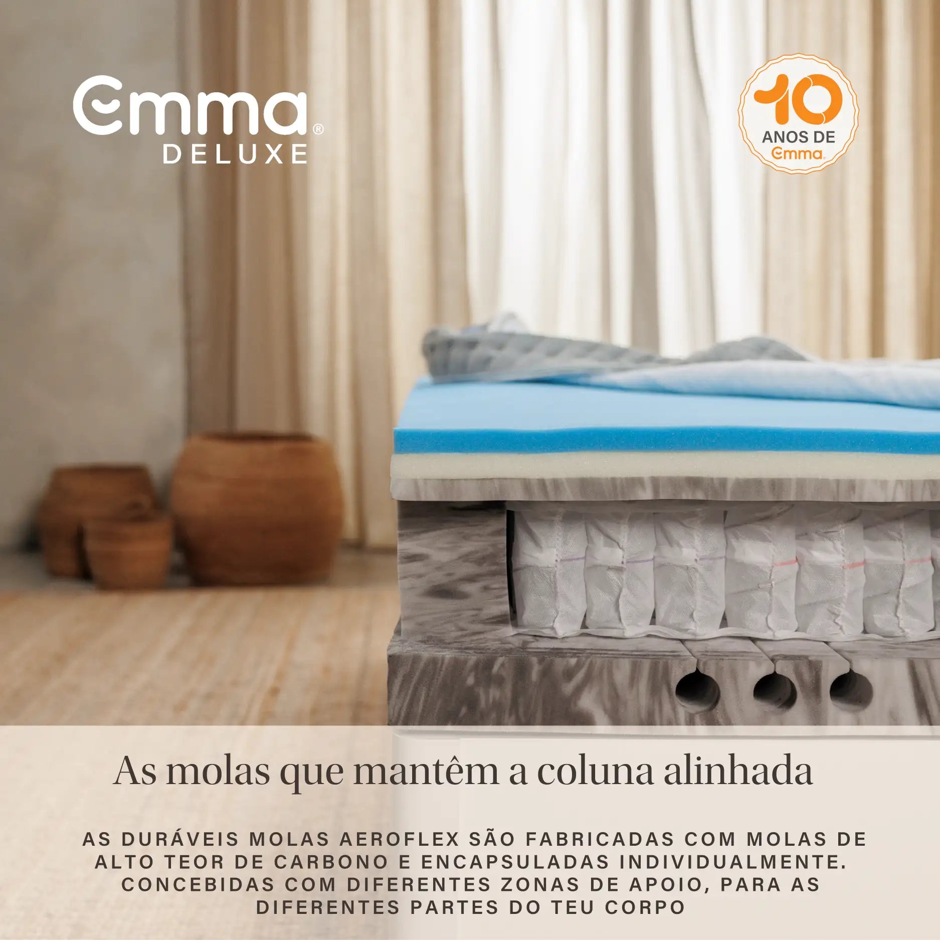 Colchão Emma Body Adapt Hybrid