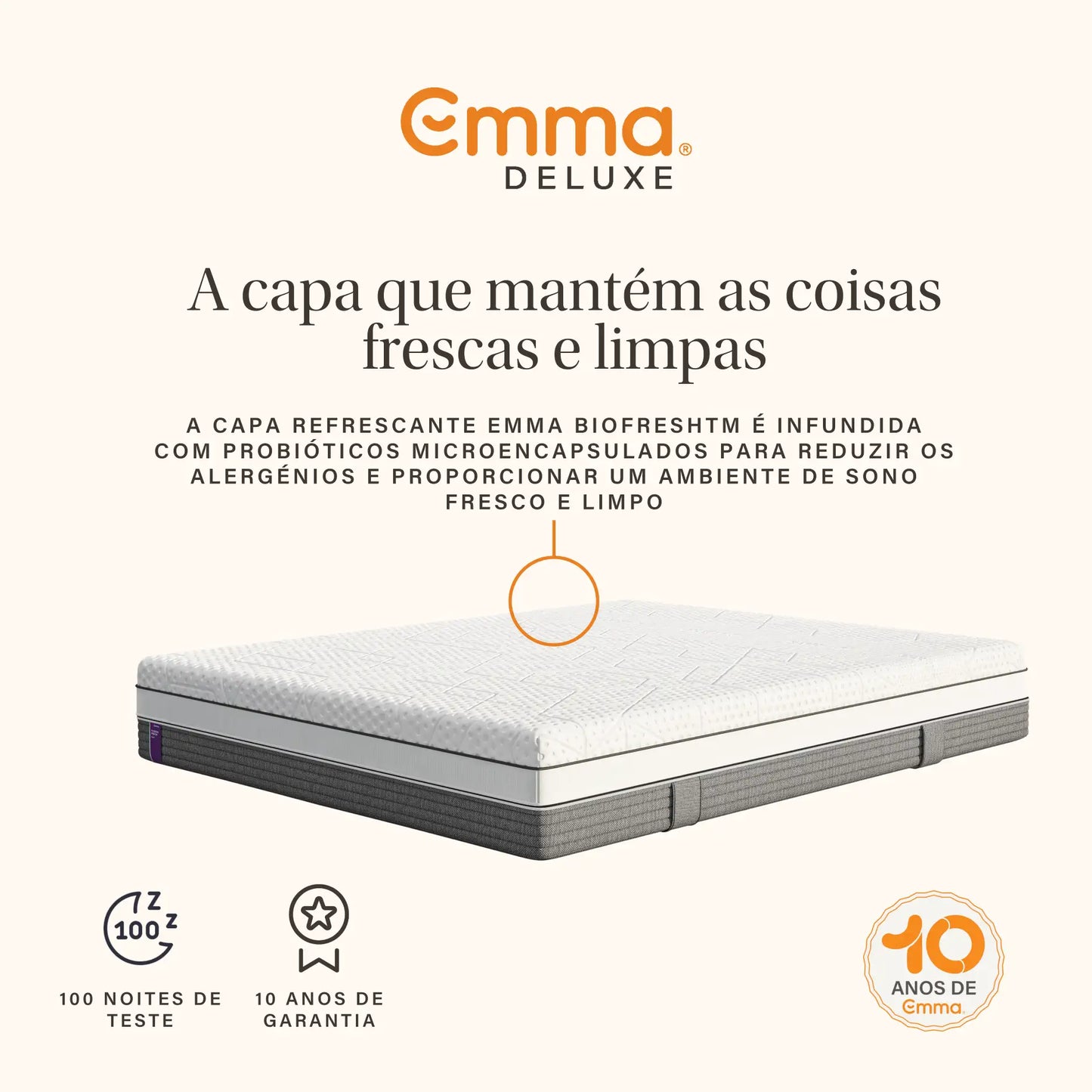 Colchão Emma Fusion Fresh Foam