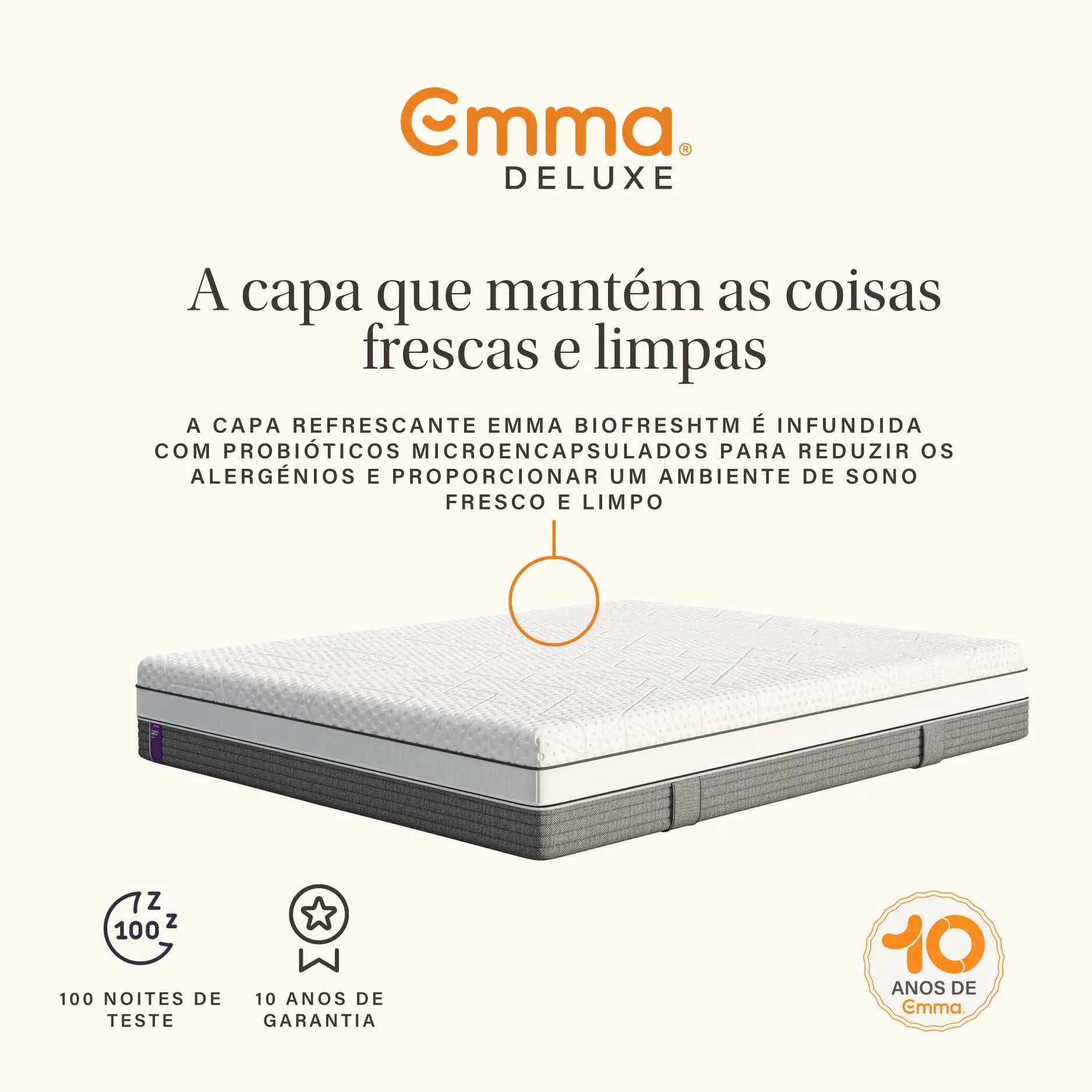 Colchão Emma Fusion Fresh Foam