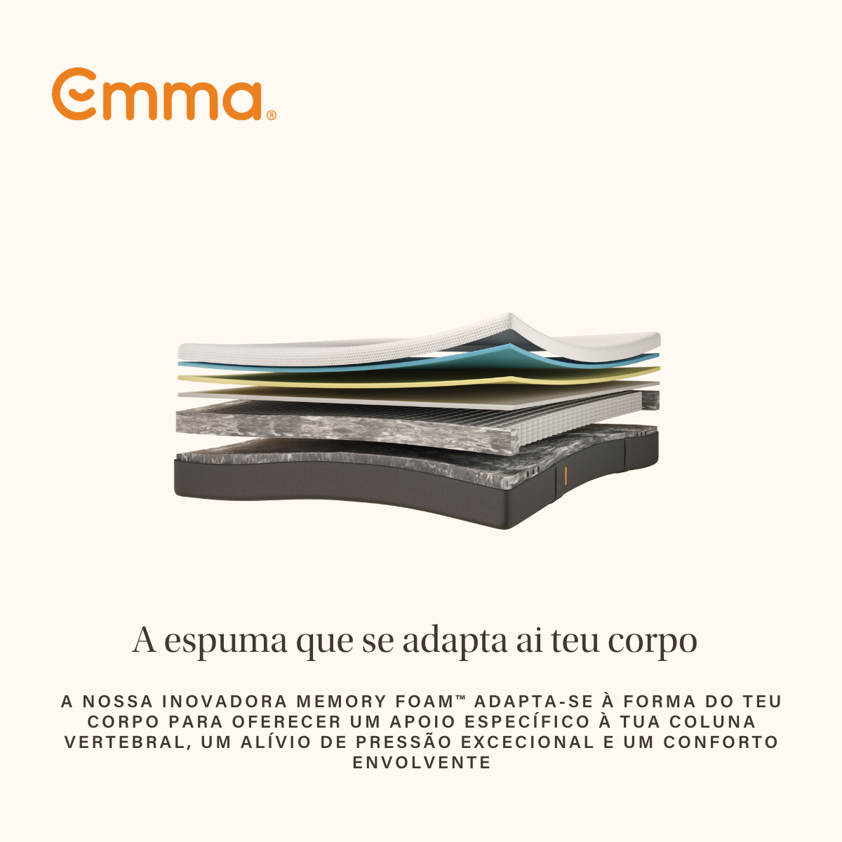 Colchão Emma Original Hybrid