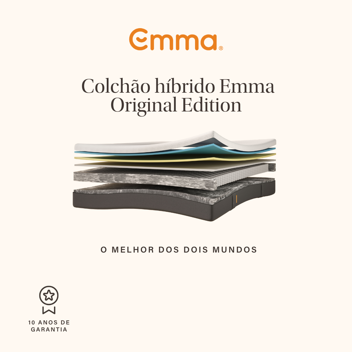 Colchão Emma Original Hybrid