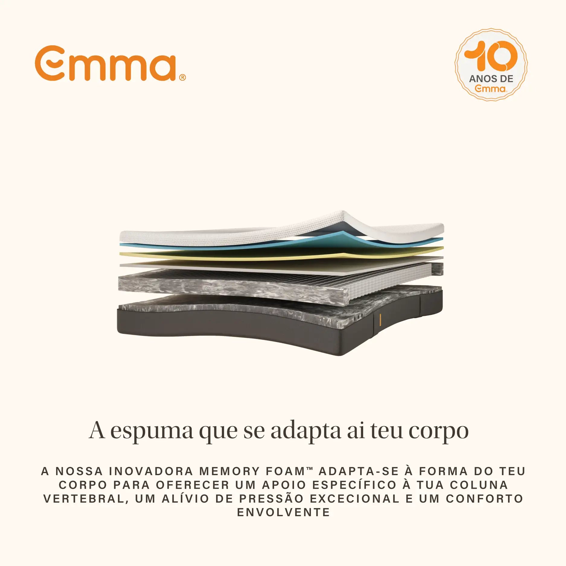 Colchão Emma Original Hybrid