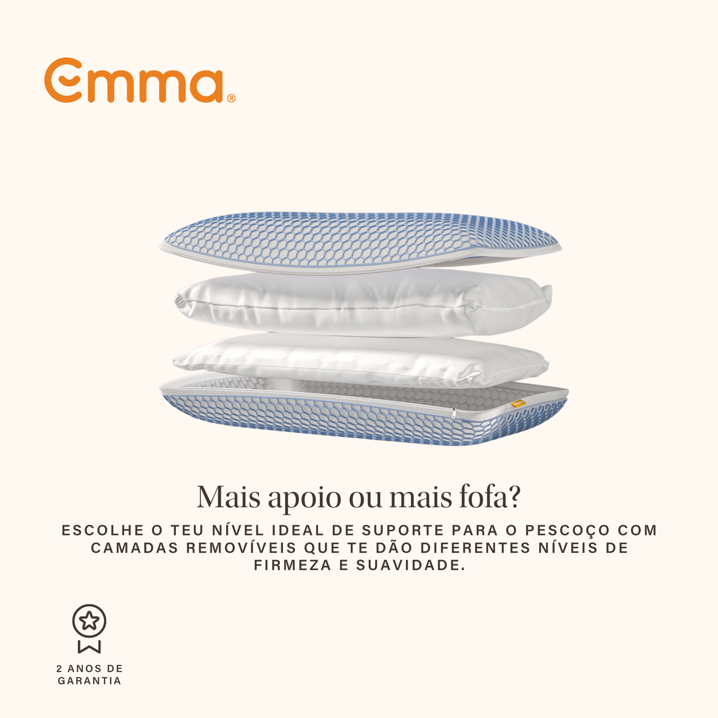 Almofada Emma Original Microfibra Elite