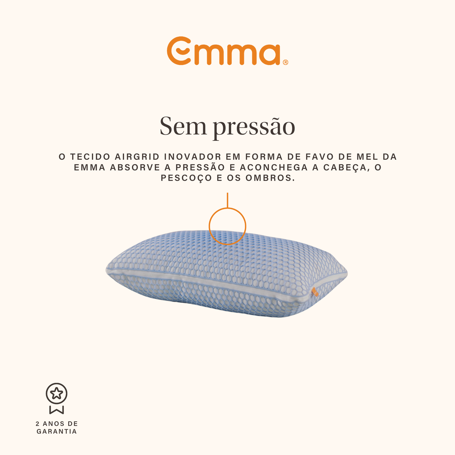 Almofada Emma Original Microfibra Elite